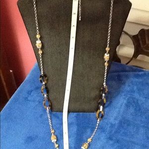 Long Tiger Eye Necklace